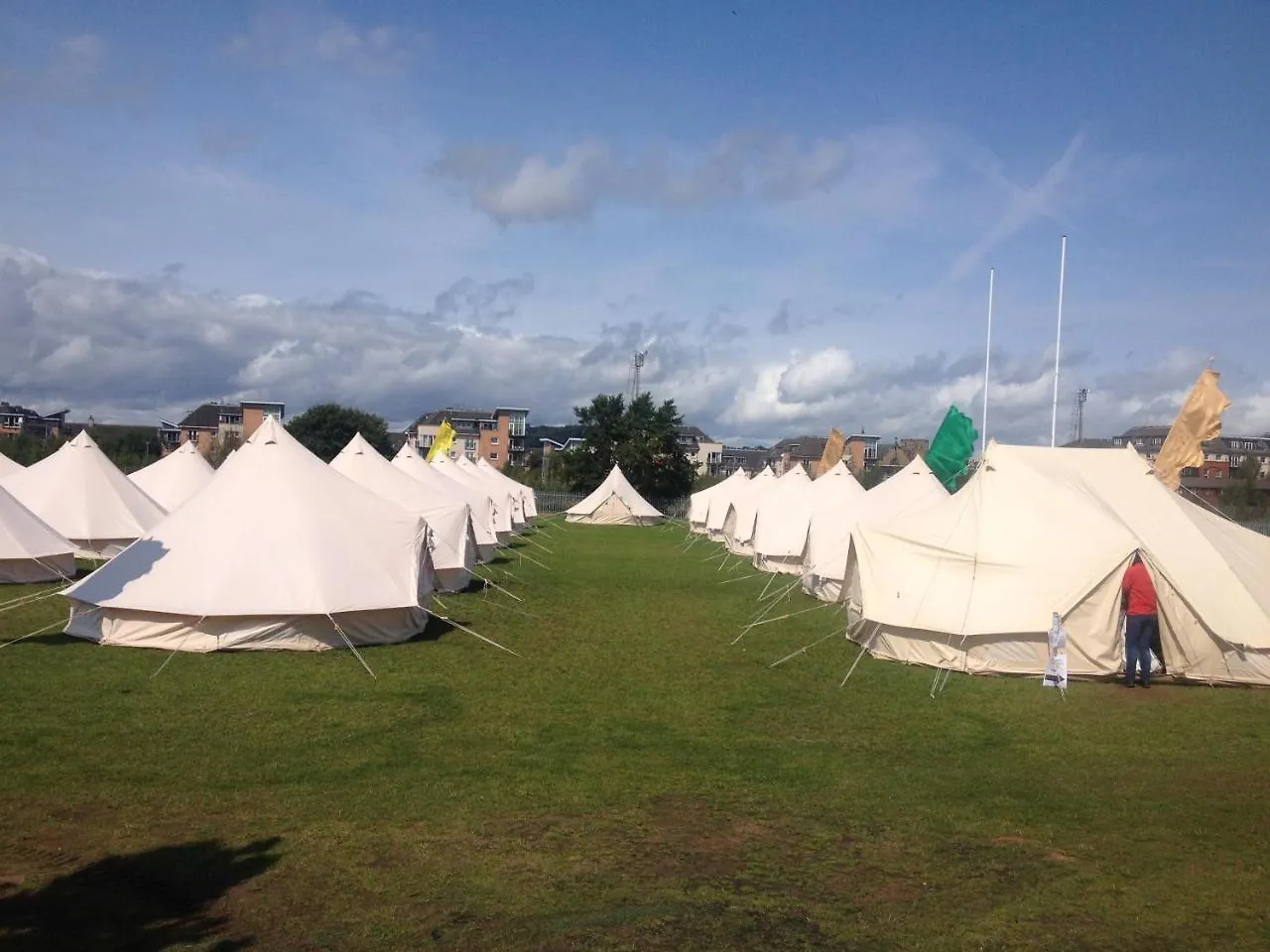Edinburgh Festival Pop Up Hotel Lyxtält